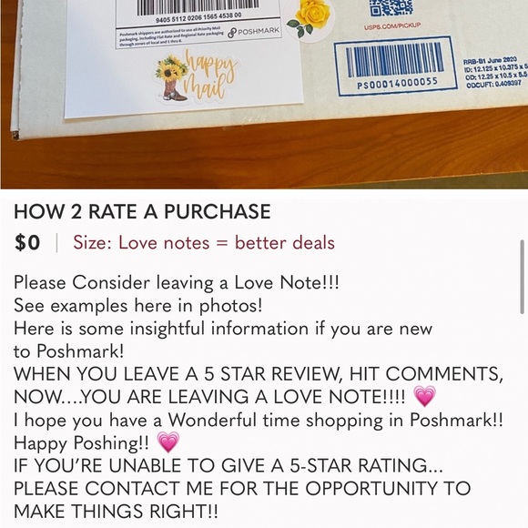 ACCEPT, RATE, REVIEW 🛍📦 - Picture 4 of 15